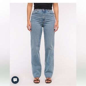 Abercrombie Curve Straight Jeans